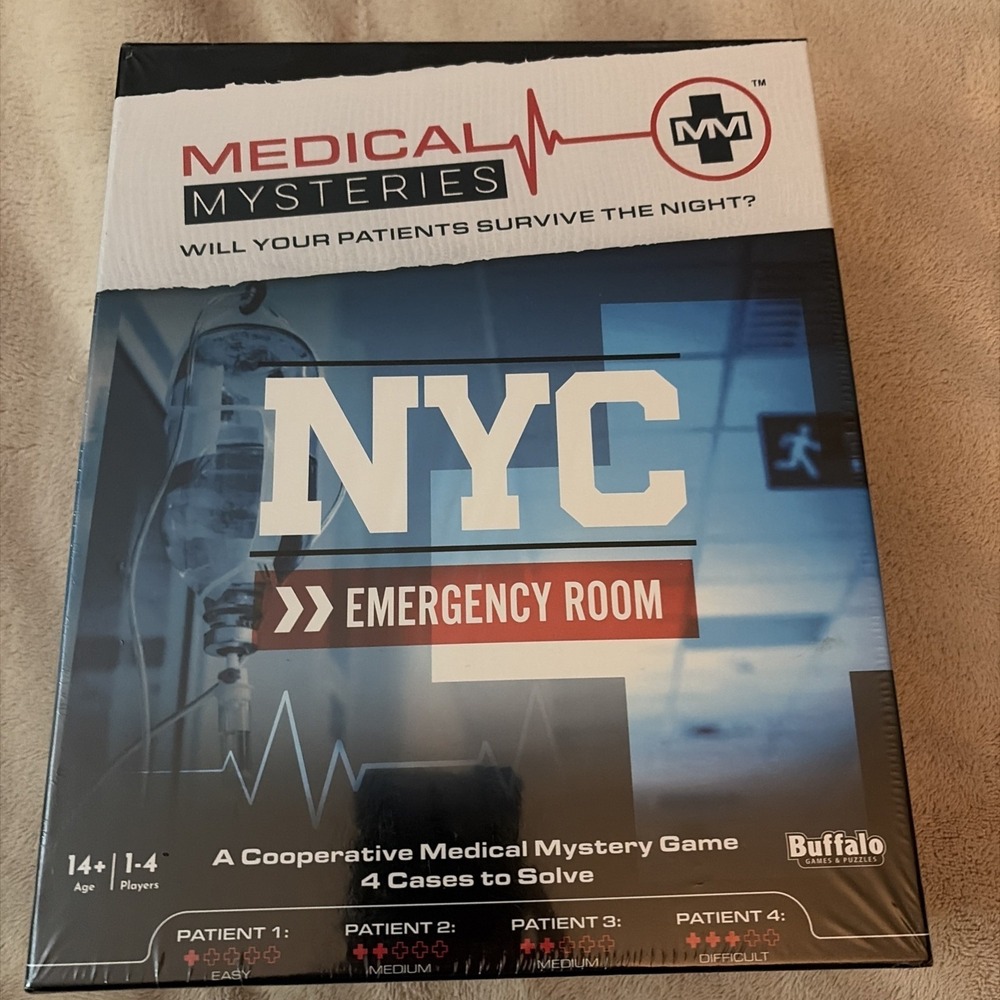Medical‎ Mysteries: NYC Emergency Card Game NEW